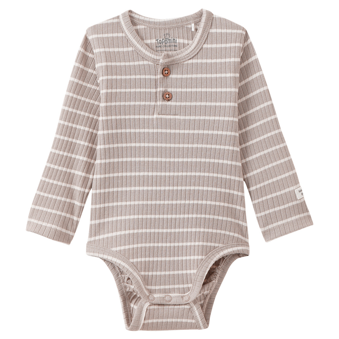 Baby romper met lange mouwen