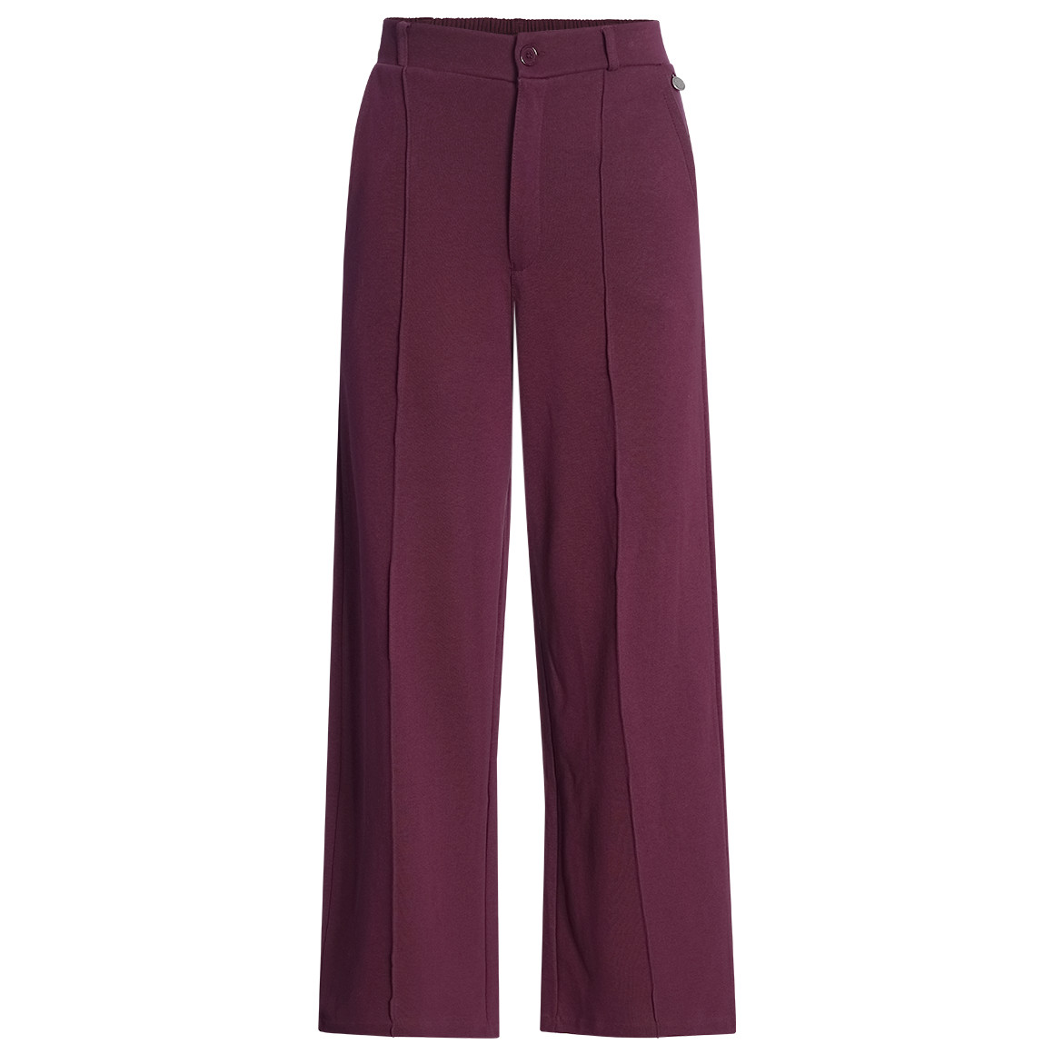 Damen Wide-Leg-Hose mit Bundfalte