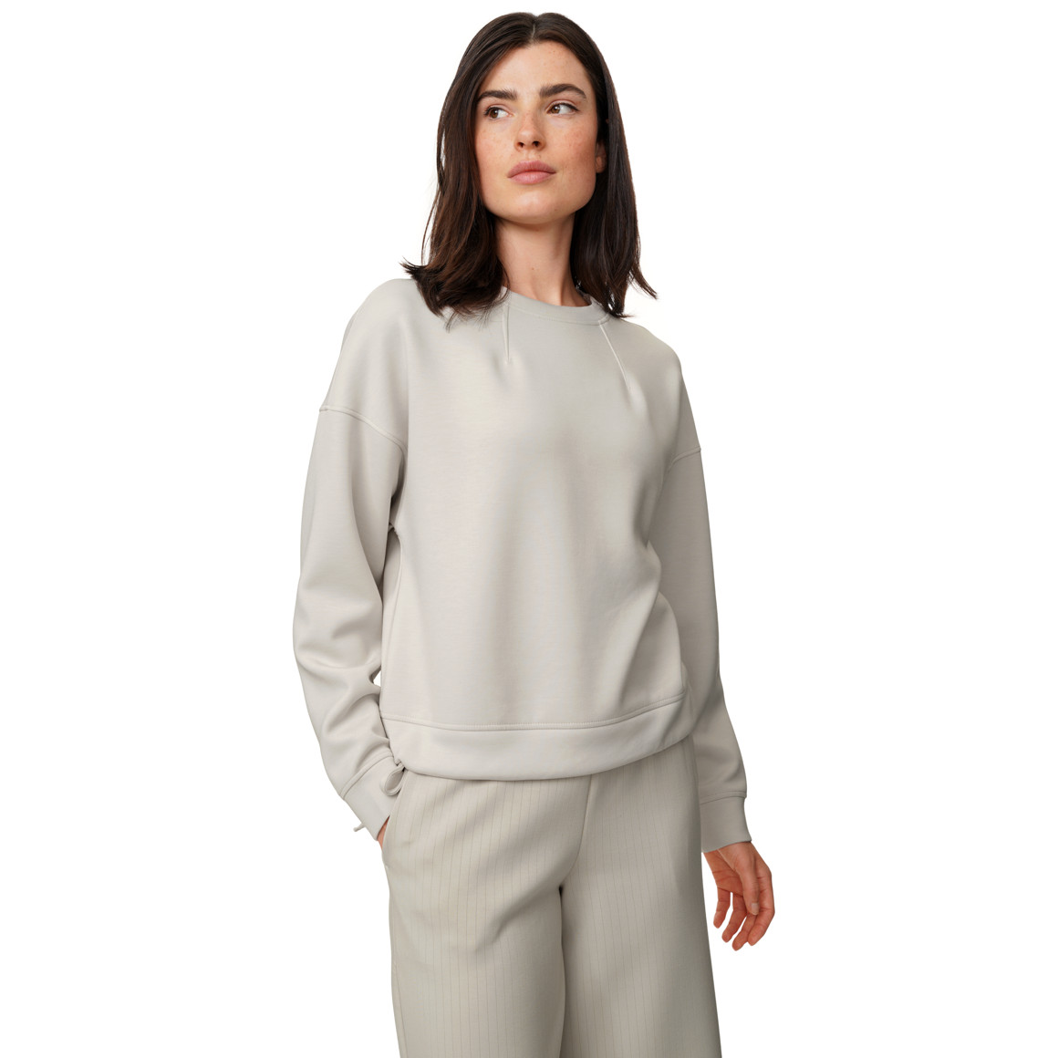 Damen Modal-Shirt mit Rundhals