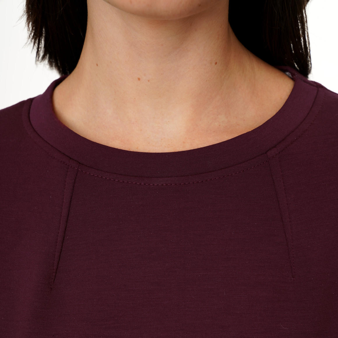 Damen Modal-Shirt mit Rundhals
