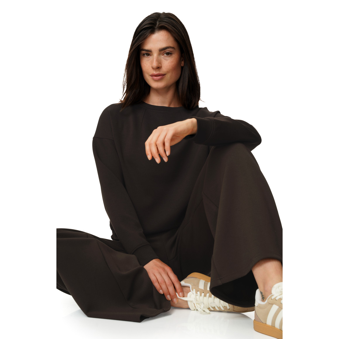 Damen Modal-Shirt mit Rundhals