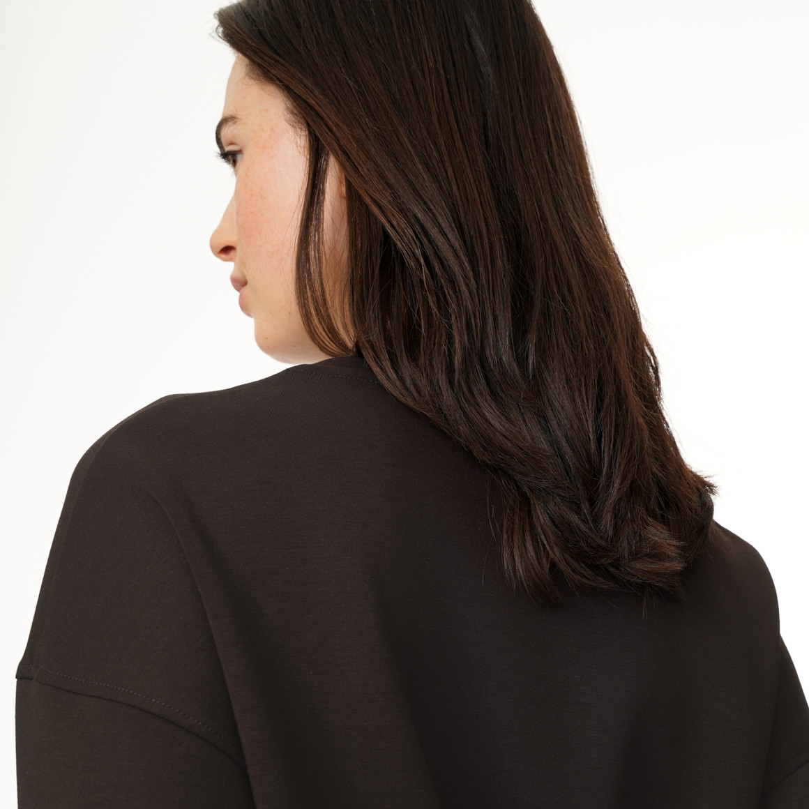 Damen Modal-Shirt mit Rundhals