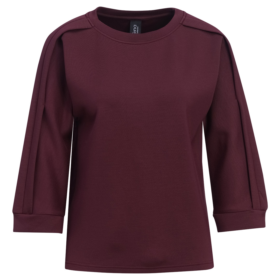 Damen Modal-Shirt in Unifarben