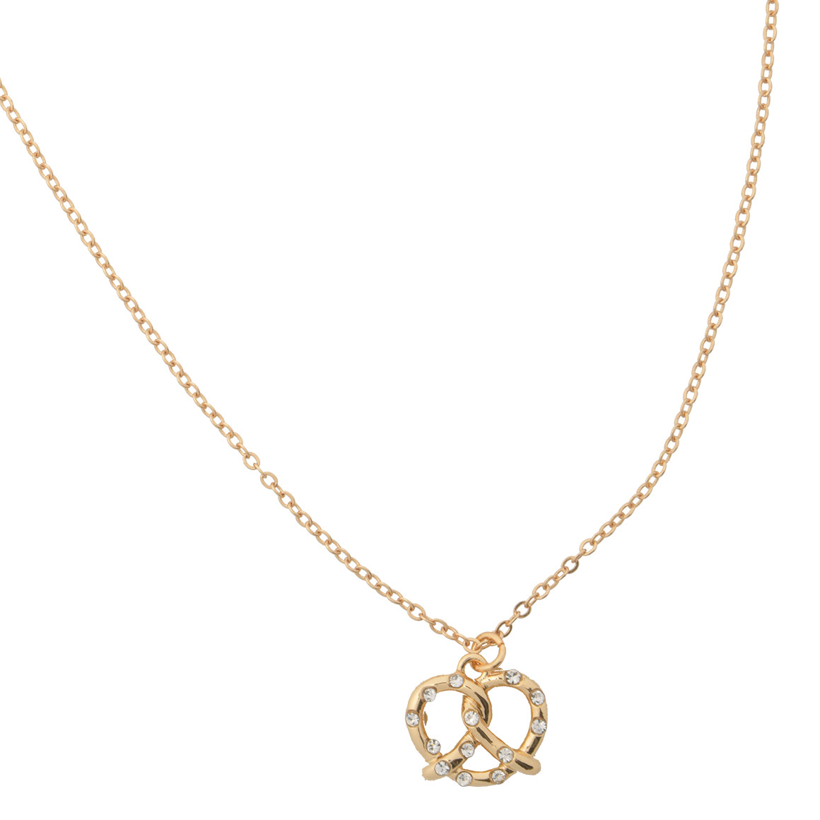 Damen Kette in Brezel-Form