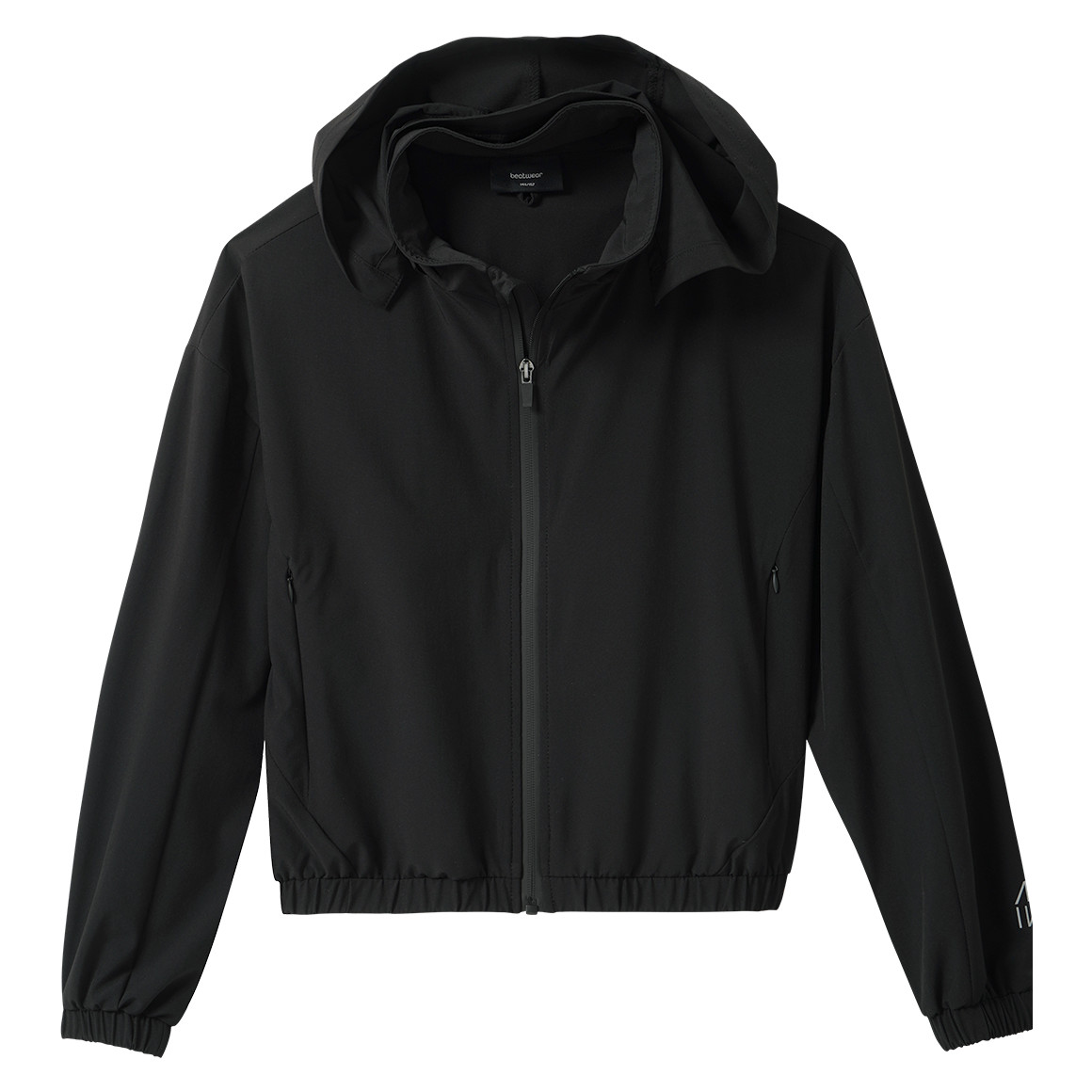 Mädchen Sportjacke mit abnehmbarer Kapuze