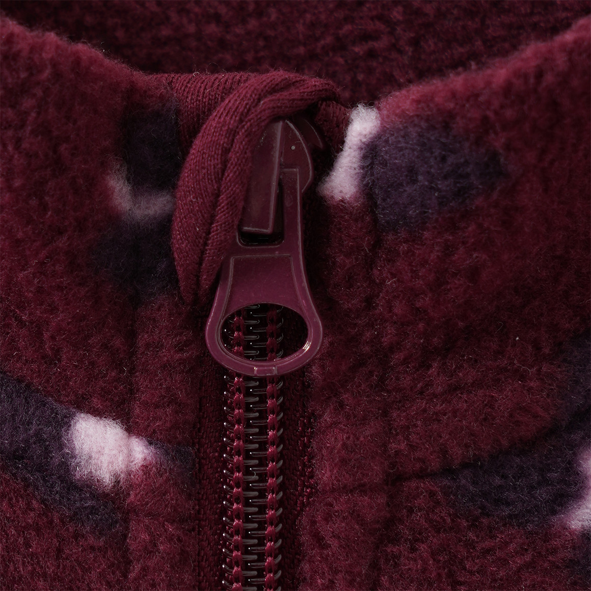 Baby Fleecejacke mit Leo-Muster