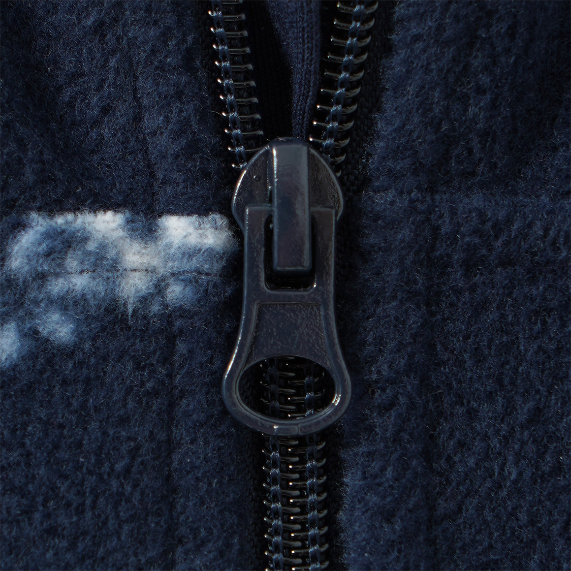 Mädchen Fleecejacke mit Blumen