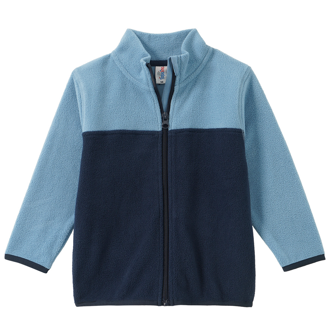 Jungen Fleecejacke mit Stehkragen
