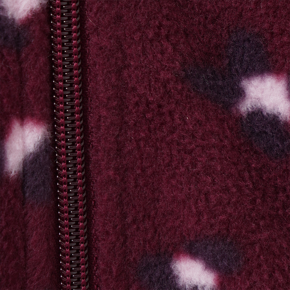 Mädchen Fleecejacke mit Leo-Muster