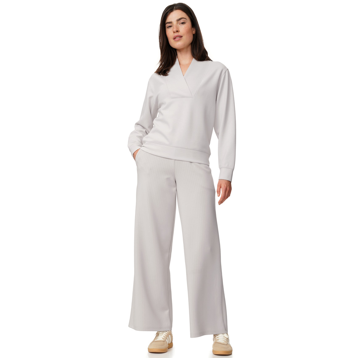 Damen Modal-Shirt in Unifarben