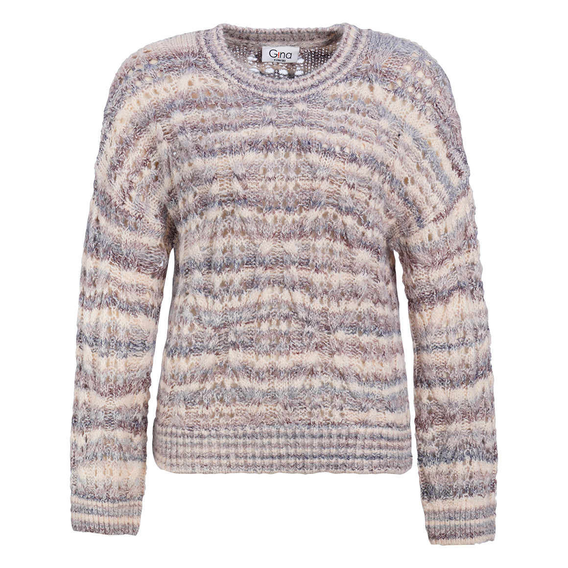 Damen Strickpullover mit Strickmuster