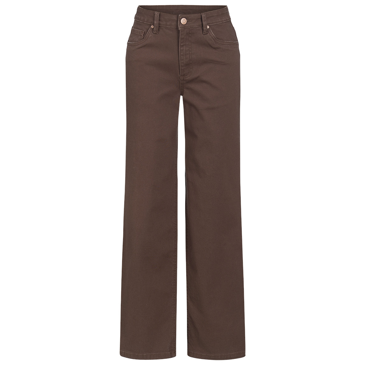 Damen Wide-Leg-Jeans im Five-Pocket-Style