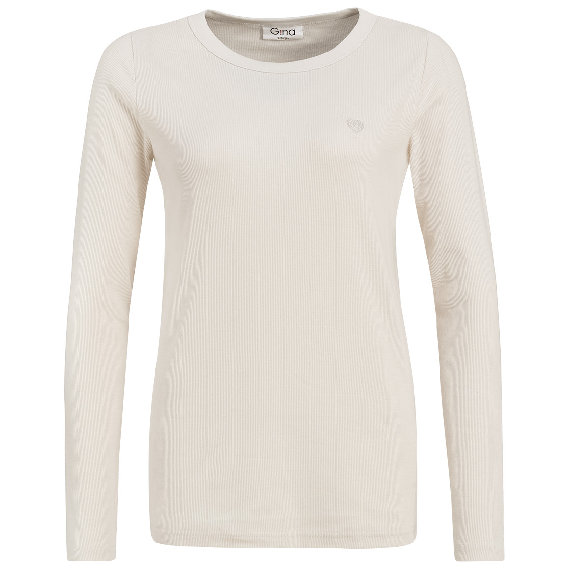Damen Langarmshirt aus Feinripp