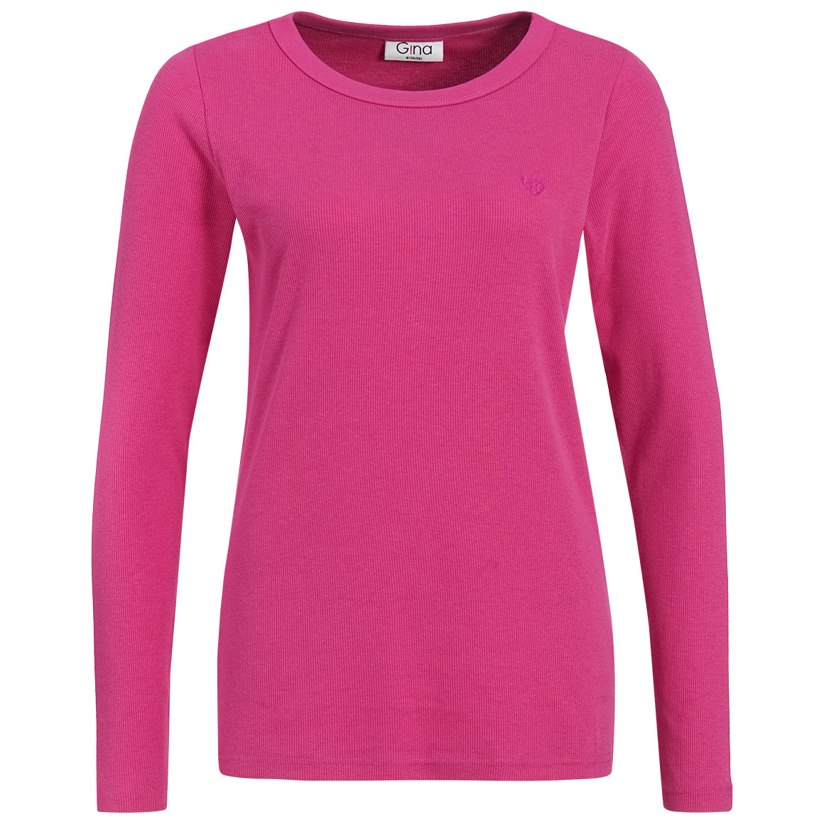 Damen Langarmshirt aus Feinripp