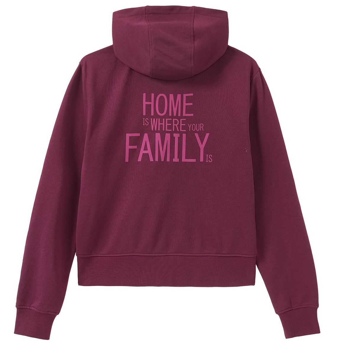 Mädchen Hoodie mit Flock-Print