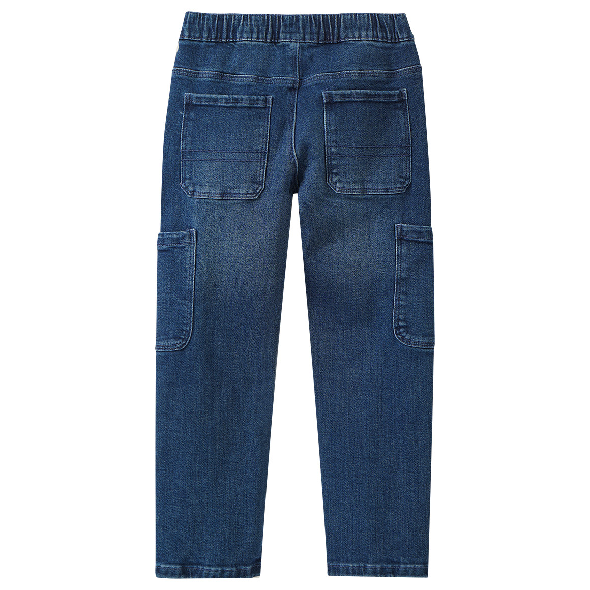 Jungen Pull-on-Jeans mit Cargotaschen