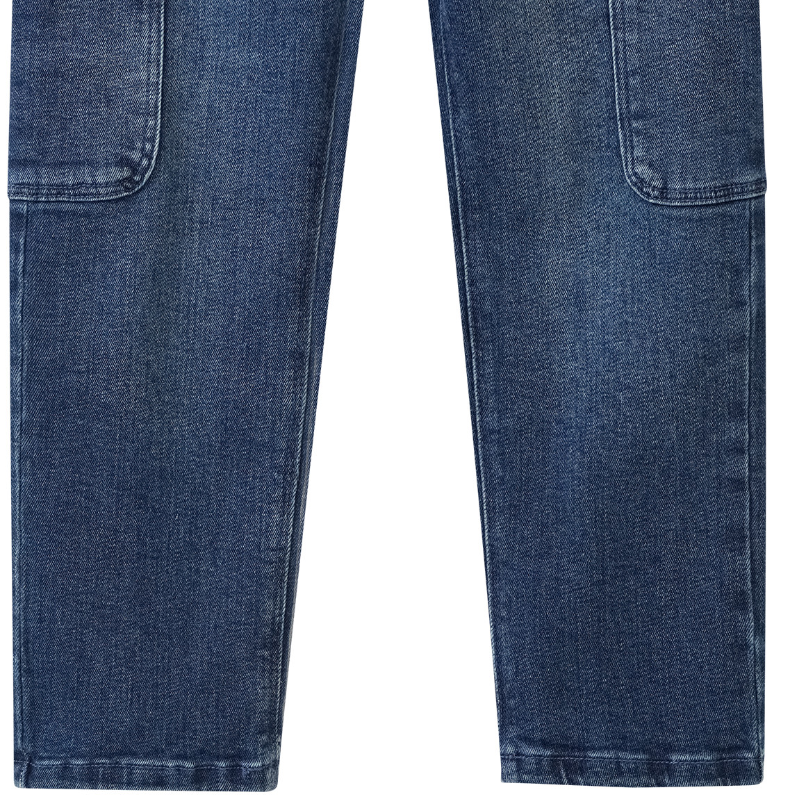 Jungen Pull-on-Jeans mit Cargotaschen