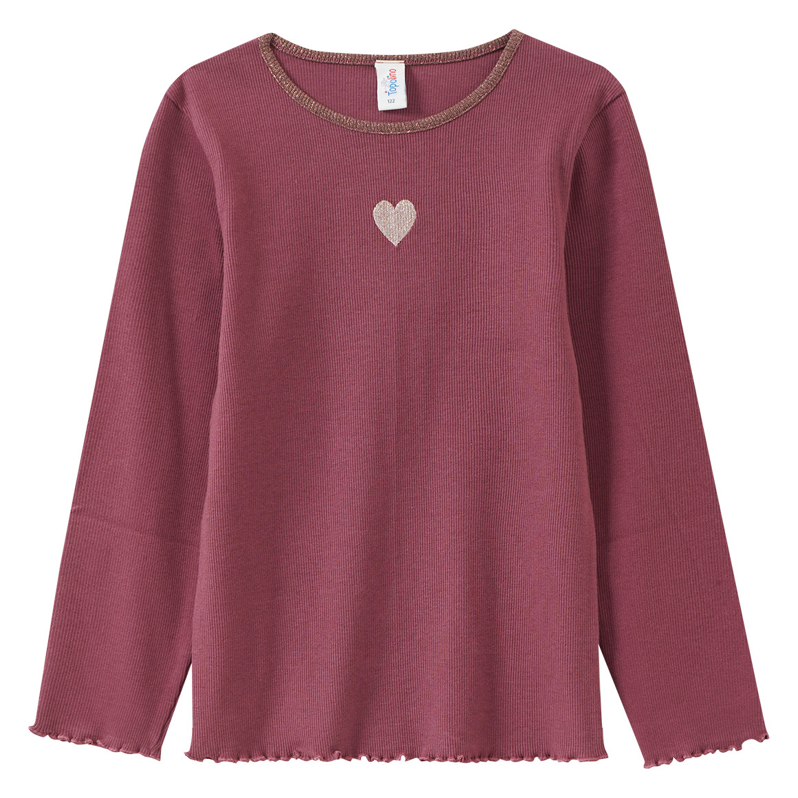 Meisjes-shirt met lange mouwen