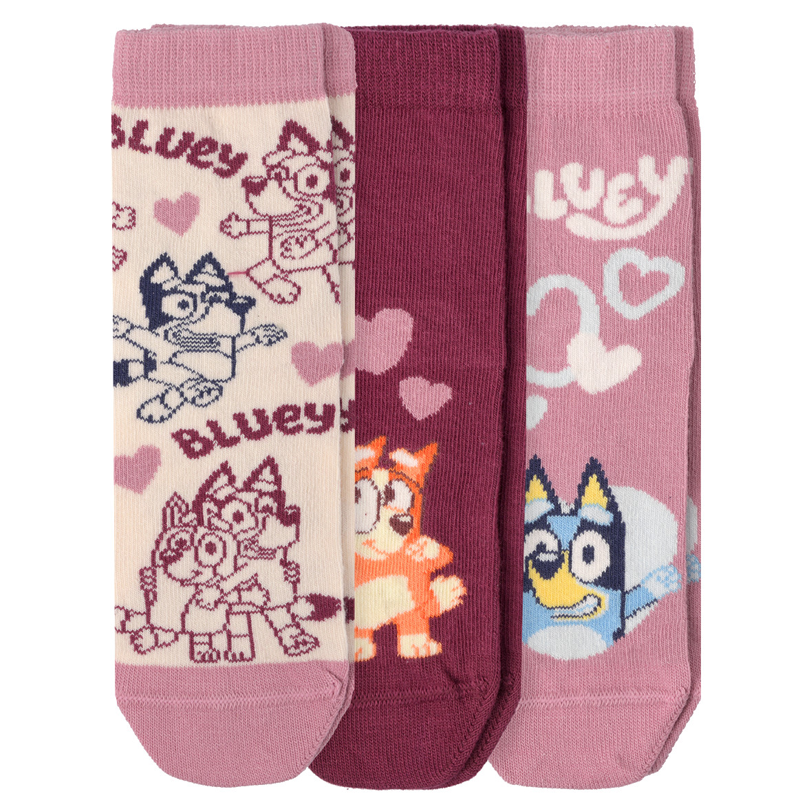3 Paar Bluey Socken