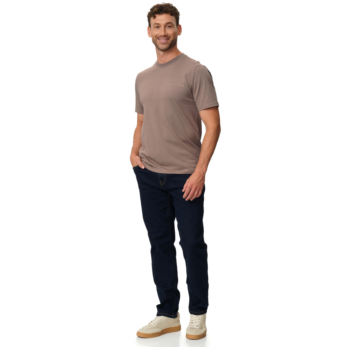Heren T-shirt met biologisch katoen