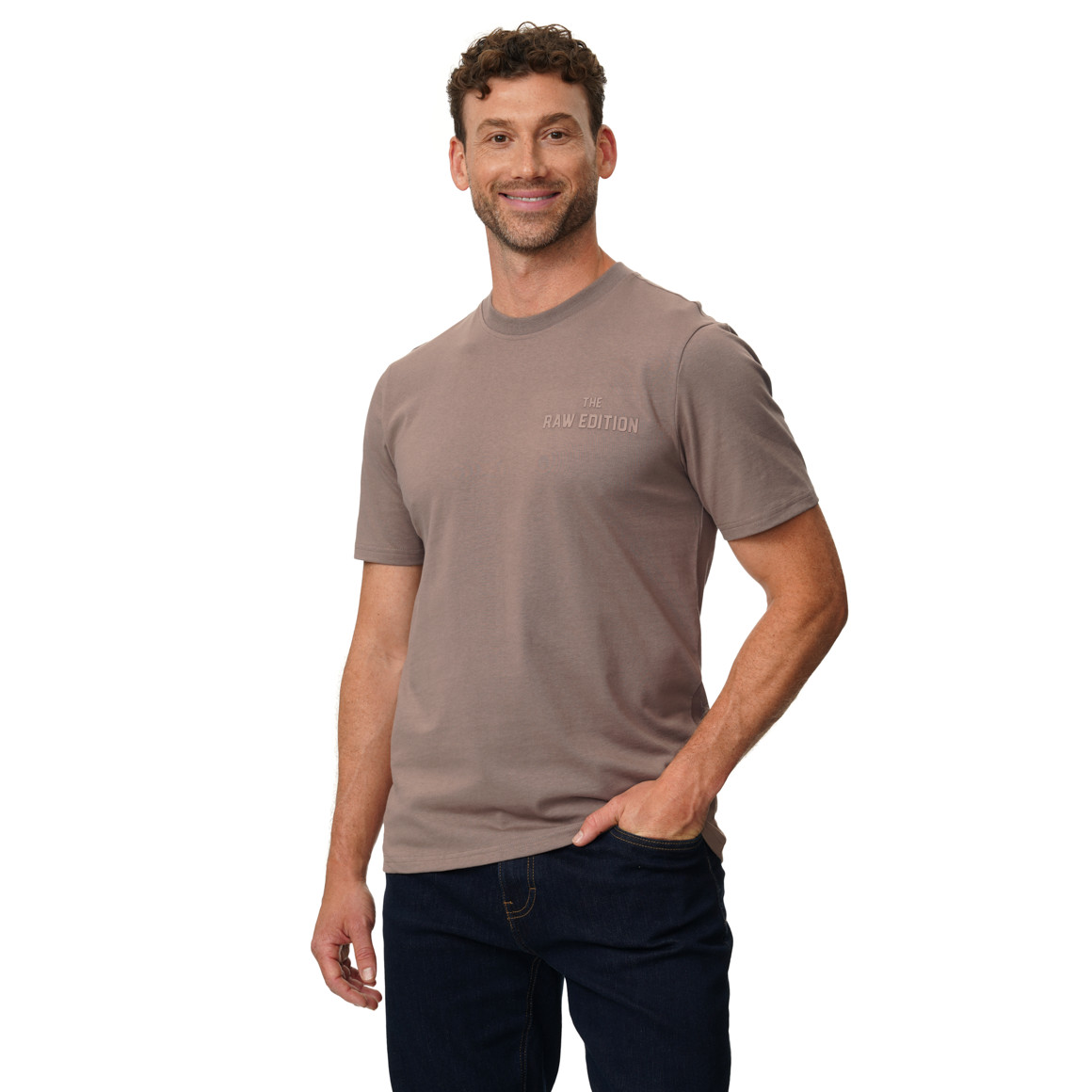 Heren T-shirt met biologisch katoen