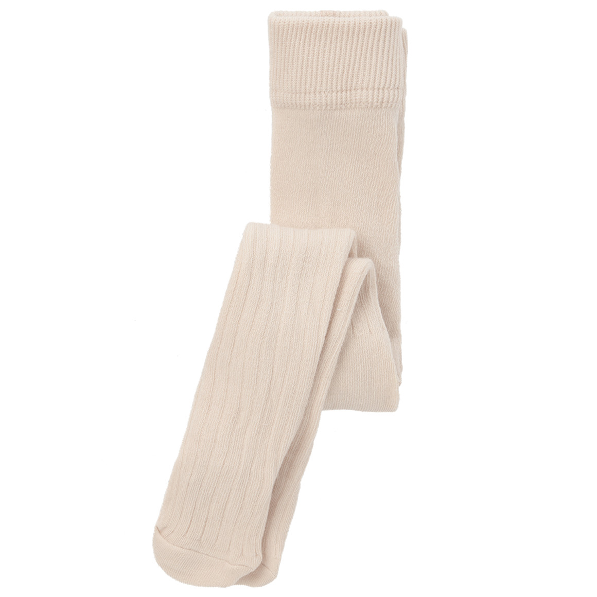 2 Baby Strumpfhosen mit Rippstruktur