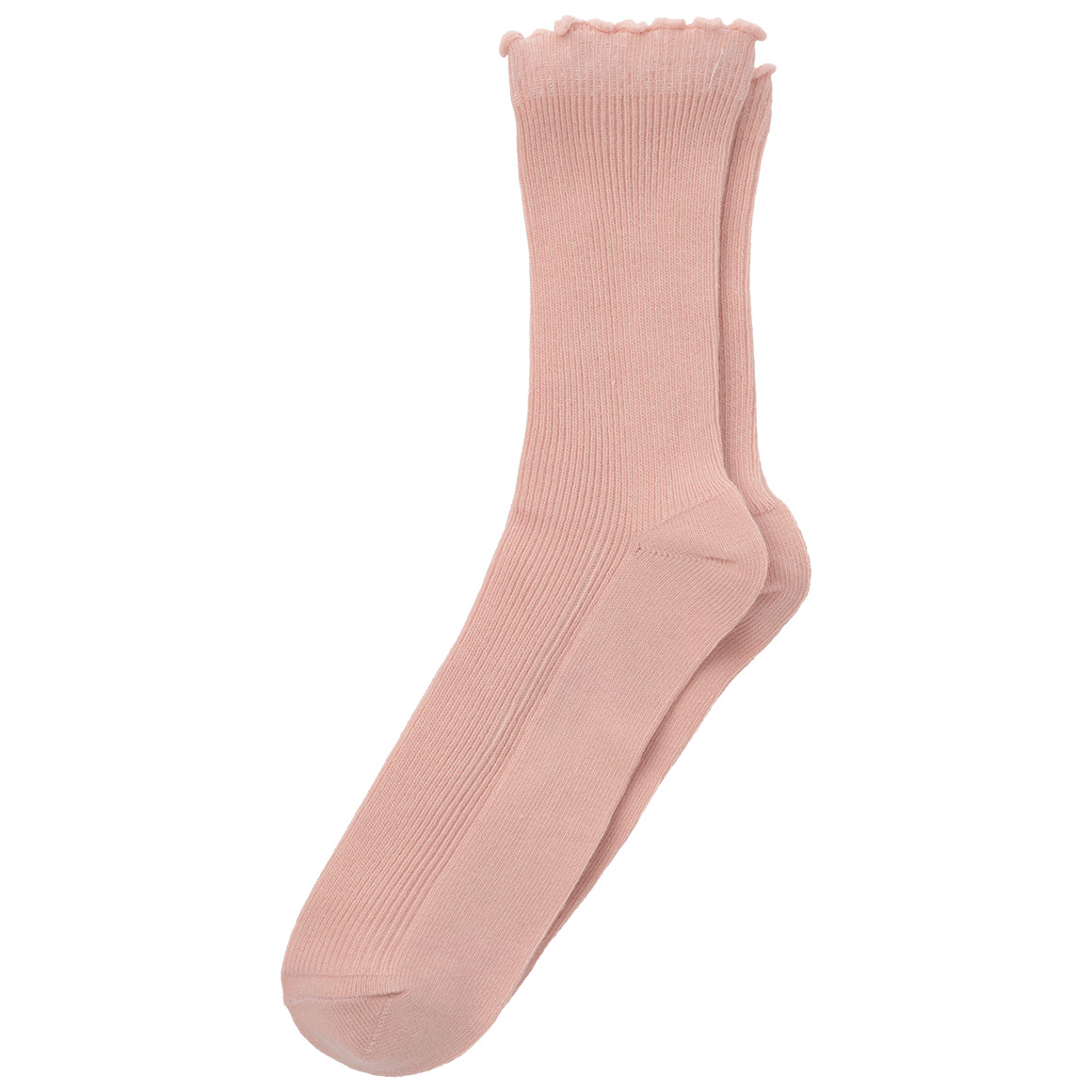 3 Paar Mädchen Socken mit feiner Rippstruktur