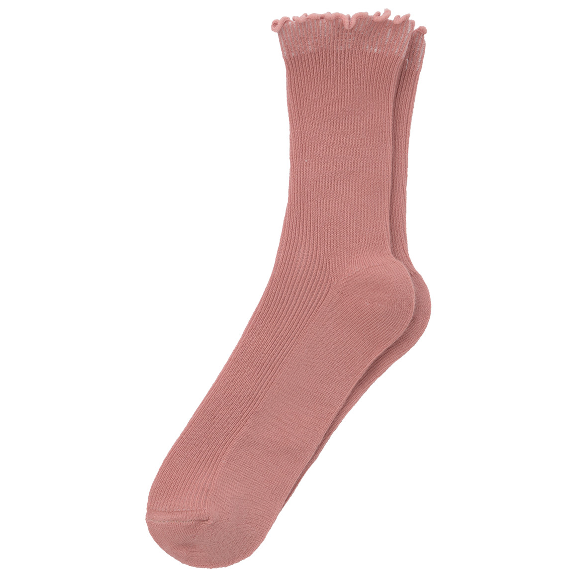 3 Paar Mädchen Socken mit feiner Rippstruktur