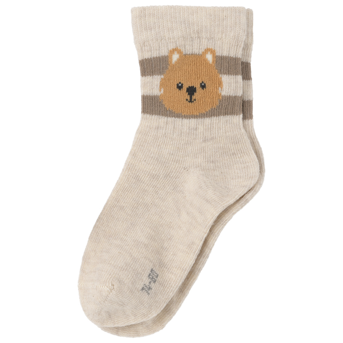 3 paar babysokjes met dierenmotieven