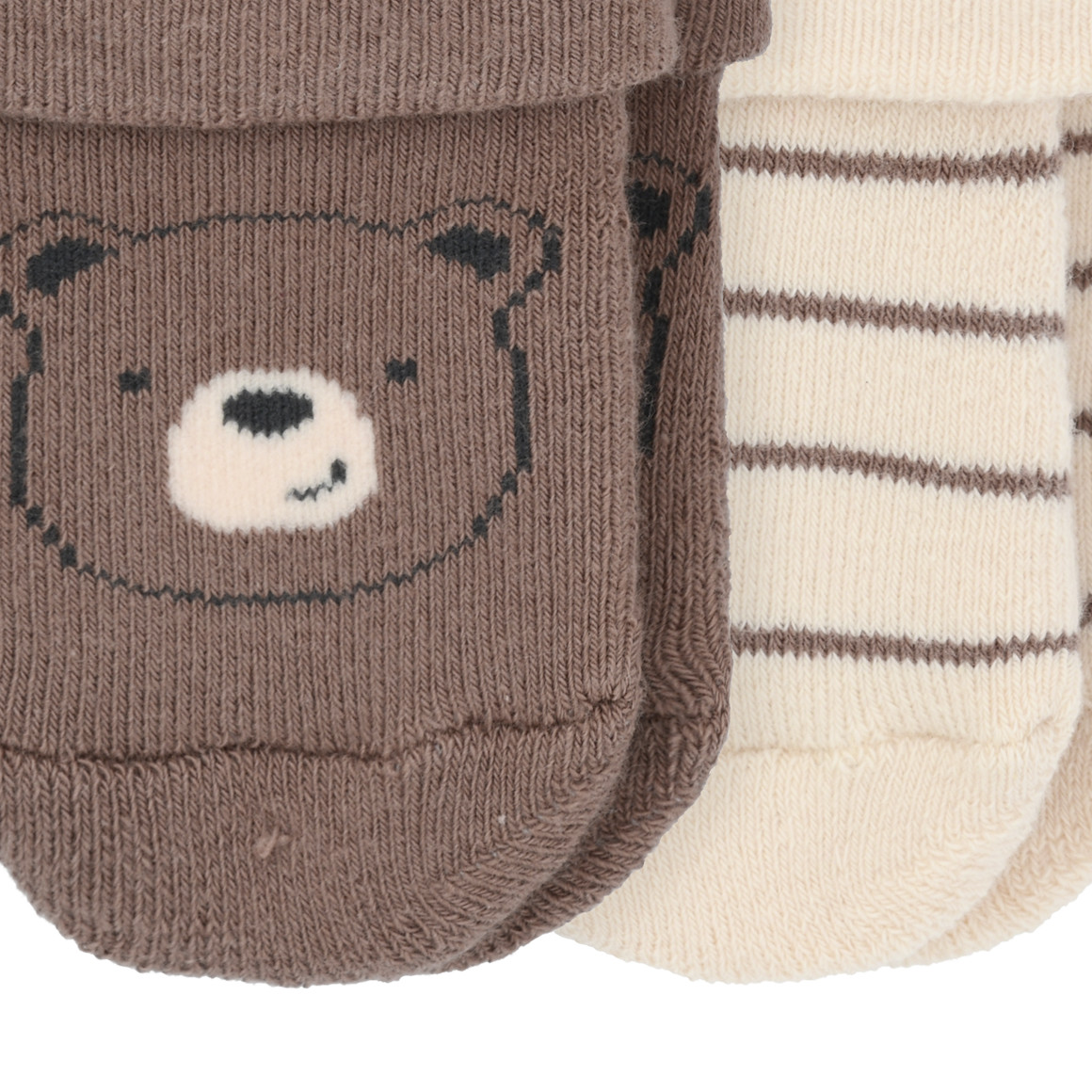 2 Paar Newborn Socken mit Bio-Baumwolle
