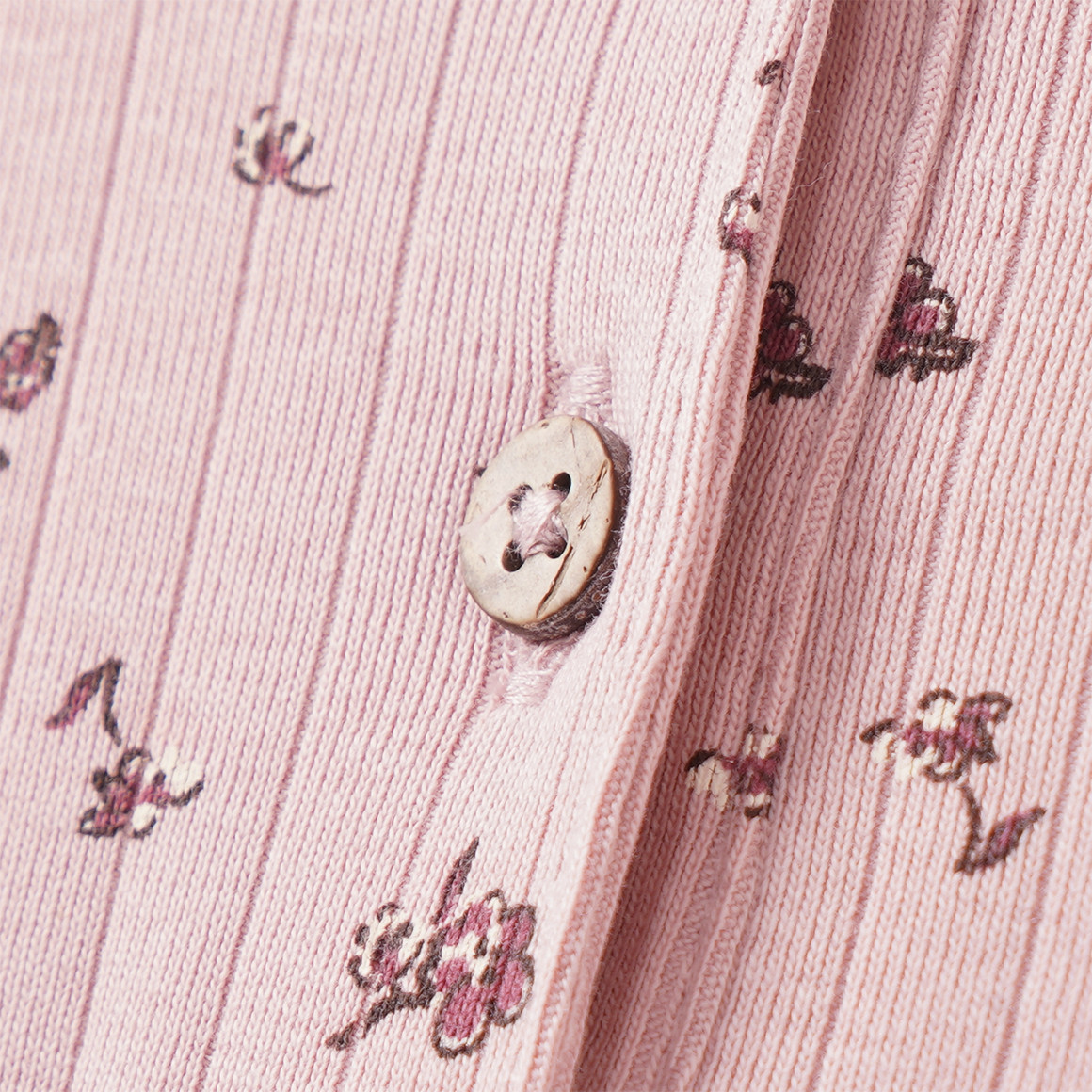 Baby Langarmshirt mit Blümchen-Print