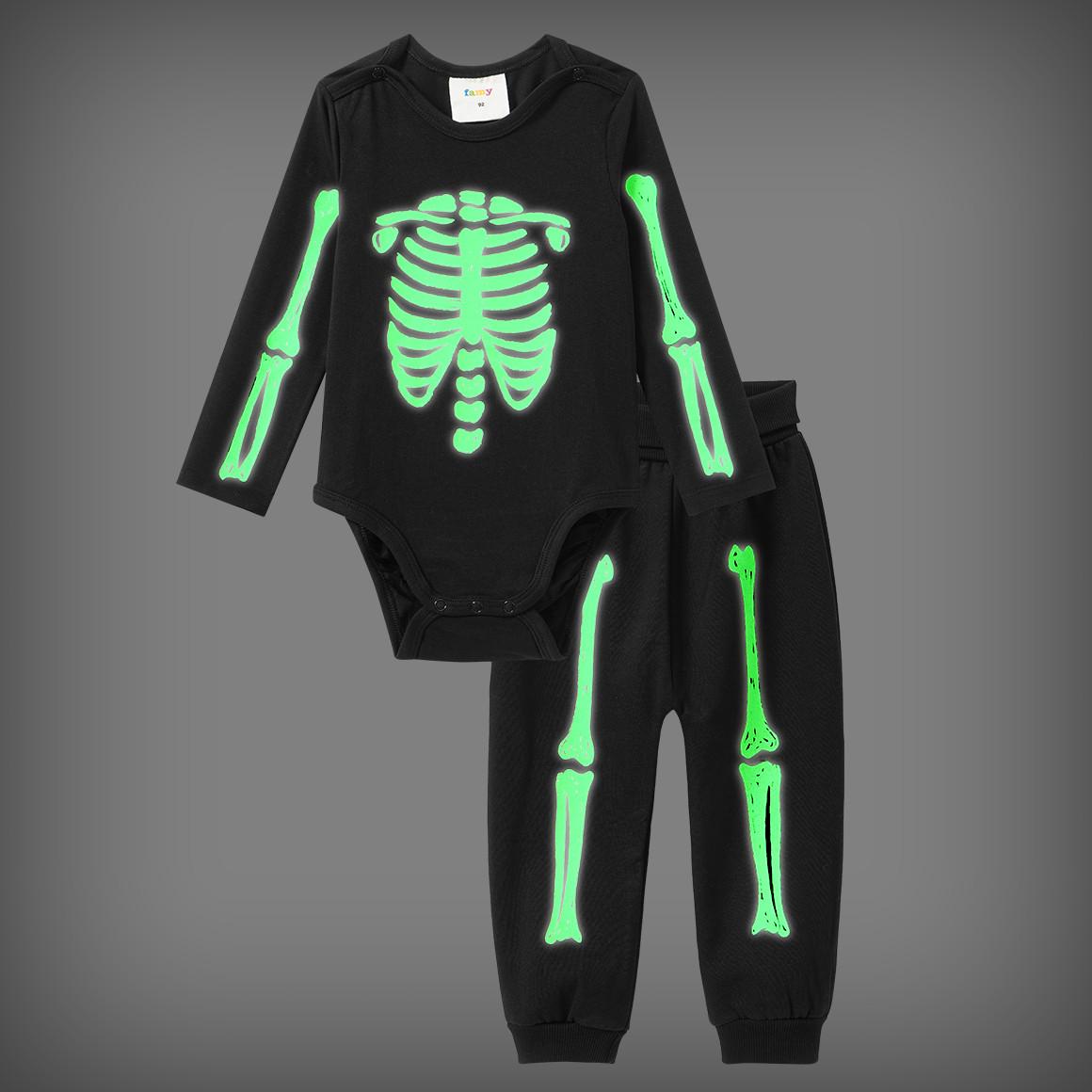 Baby Set aus Langarmbody und Hose