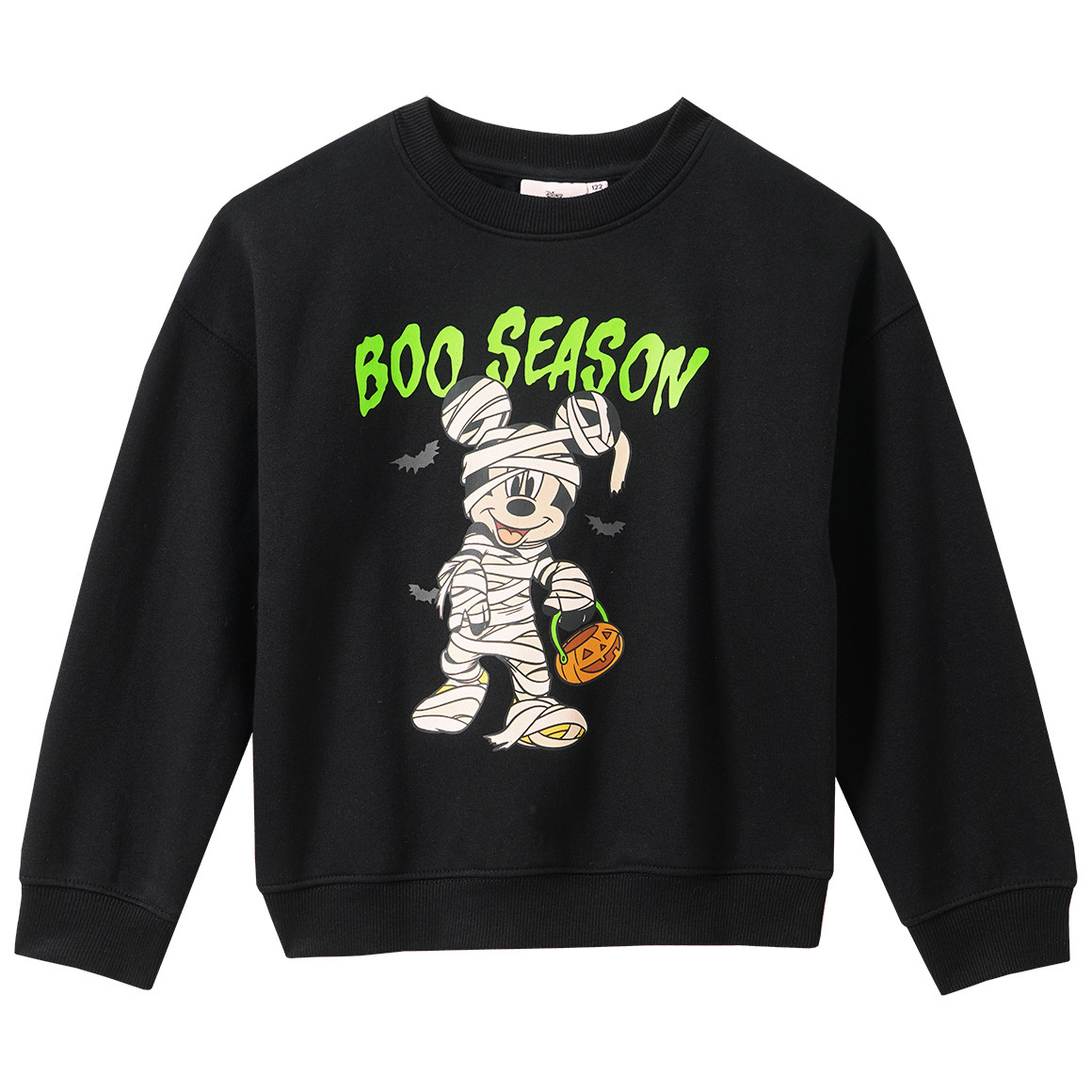 Micky Maus Sweatshirt in Halloween-Optik