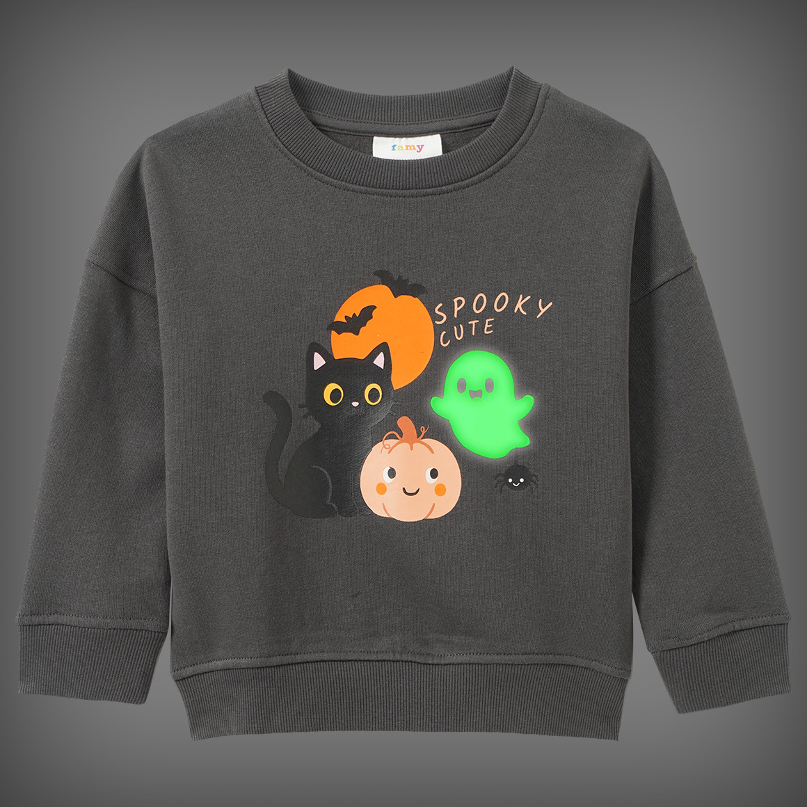 Kinder Sweatshirt im Halloween-Look