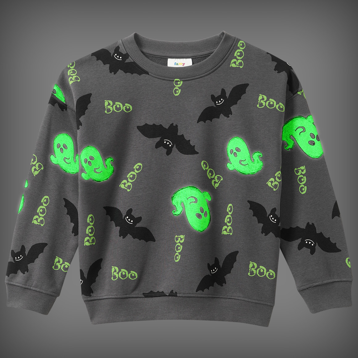 Kinder Sweatshirt mit Halloween-Motiven