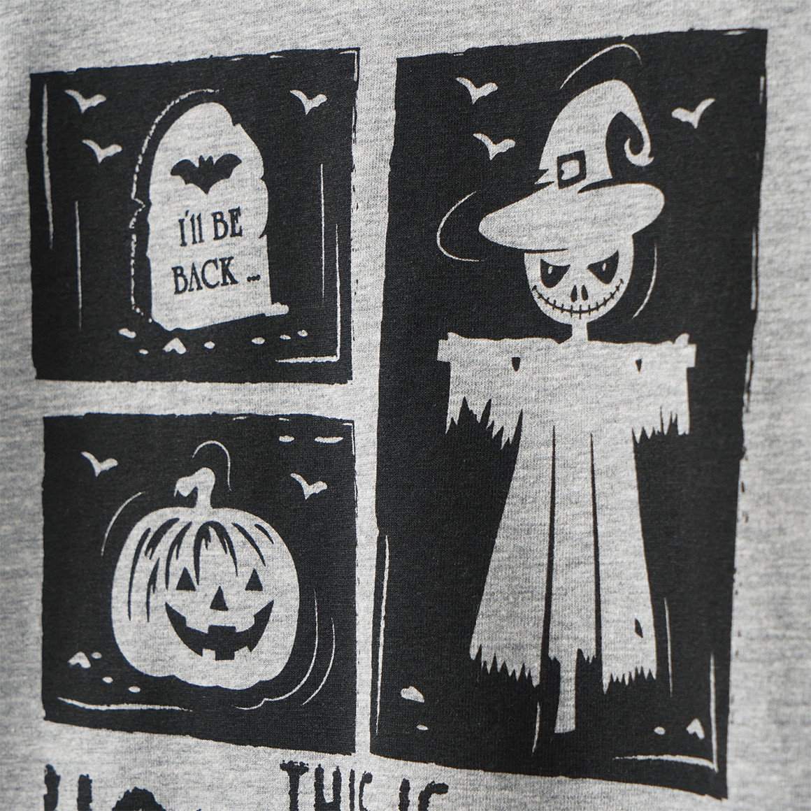 Kinder Langarmshirt im Halloween-Look