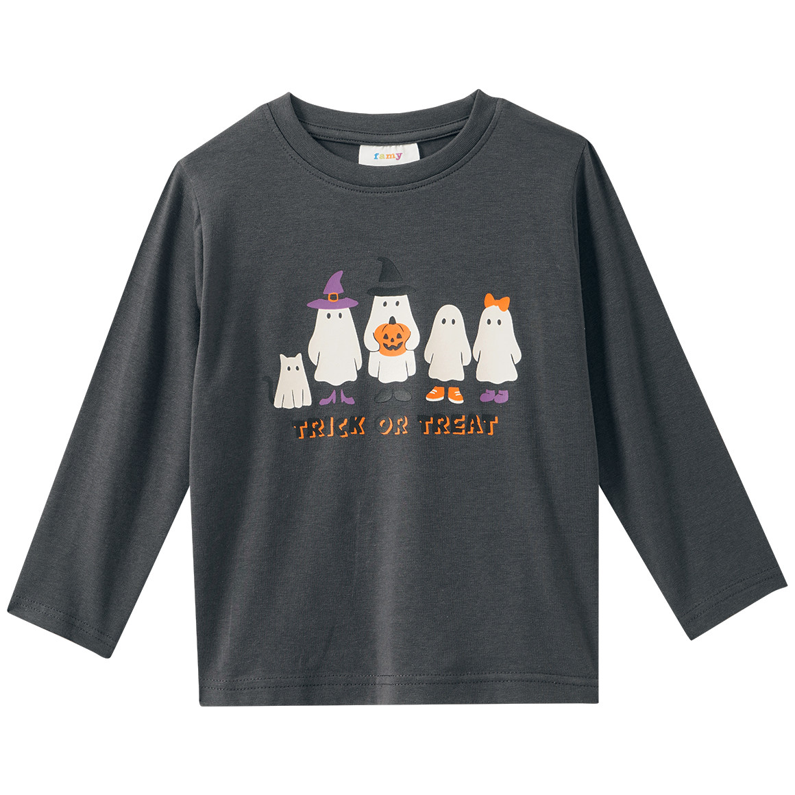 Kinder Langarmshirt im Halloween-Look