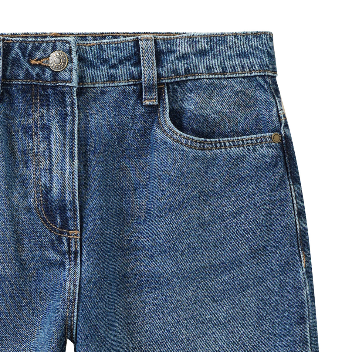 Mädchen Barrel-Jeans im 5-Pocket-Style