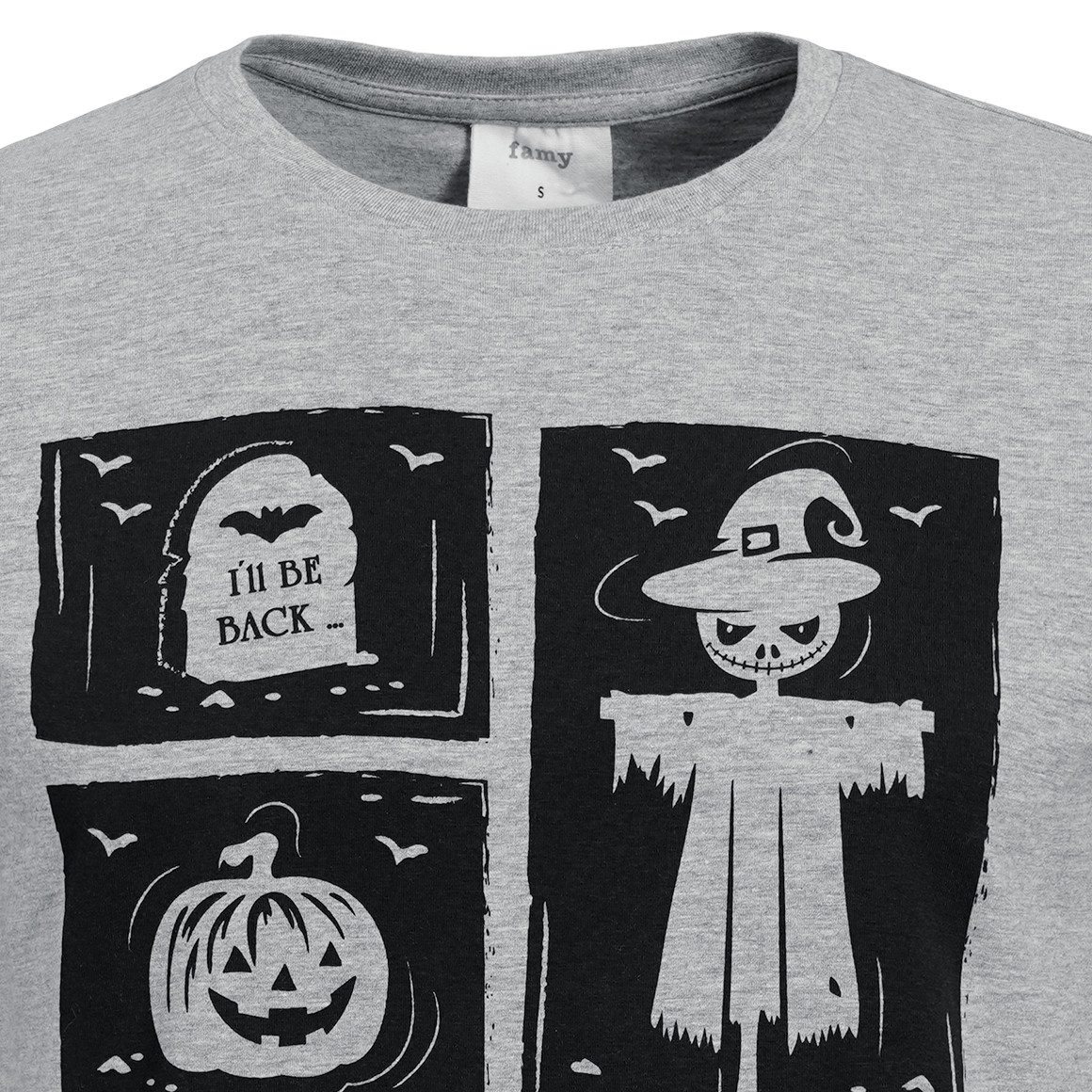 Herren T-Shirt im Halloween-Look