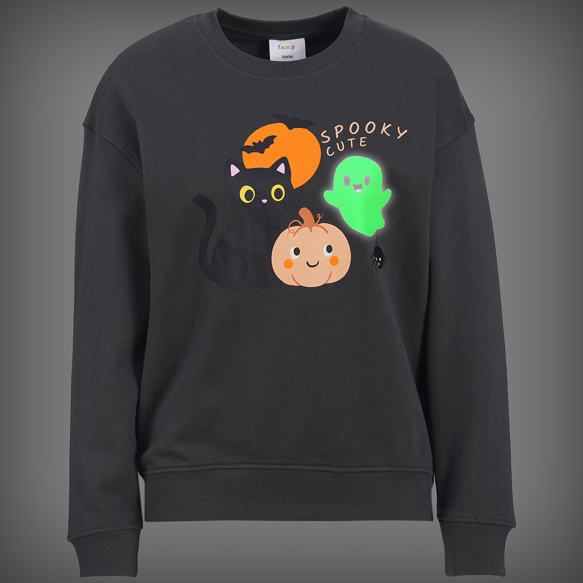 Damen Sweatshirt im Halloween-Look
