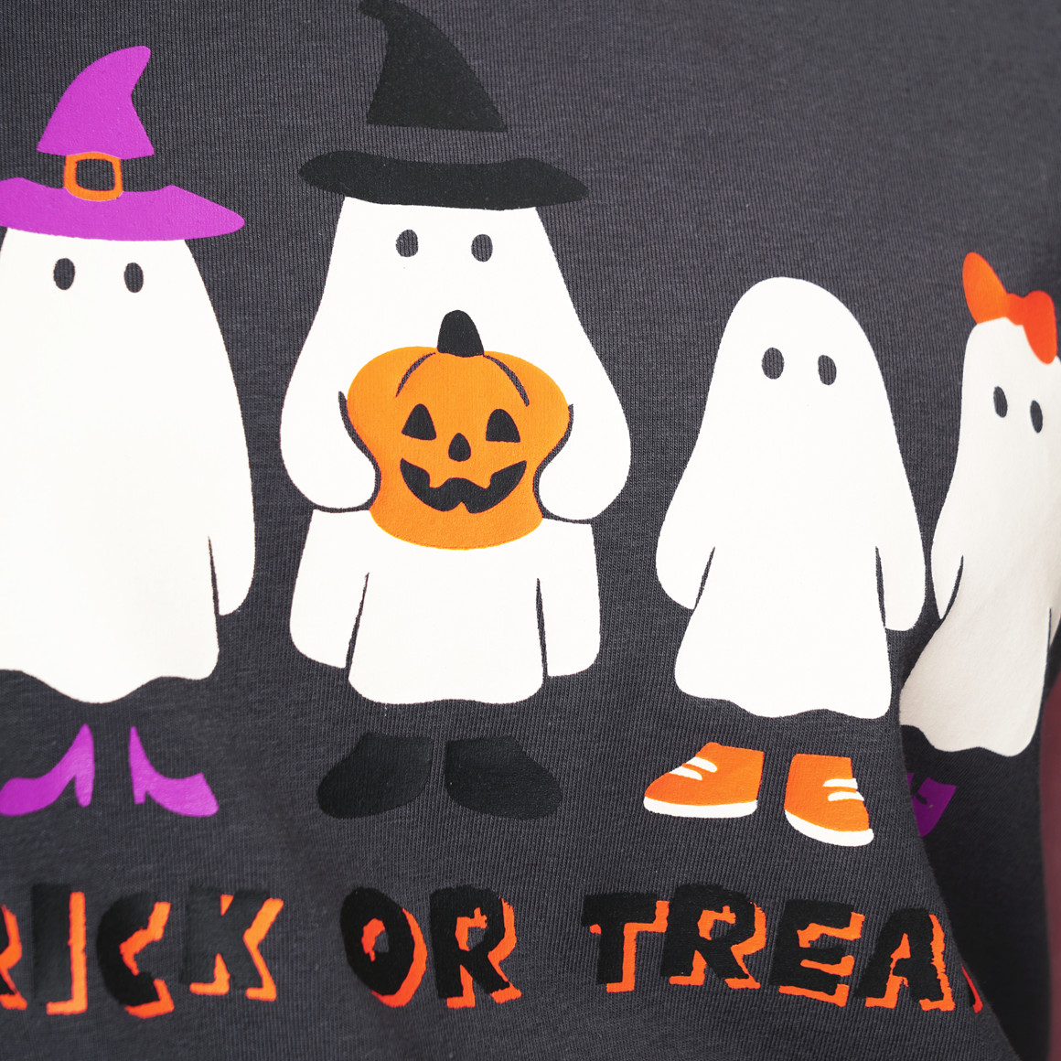 Damen T-Shirt im Halloween-Look