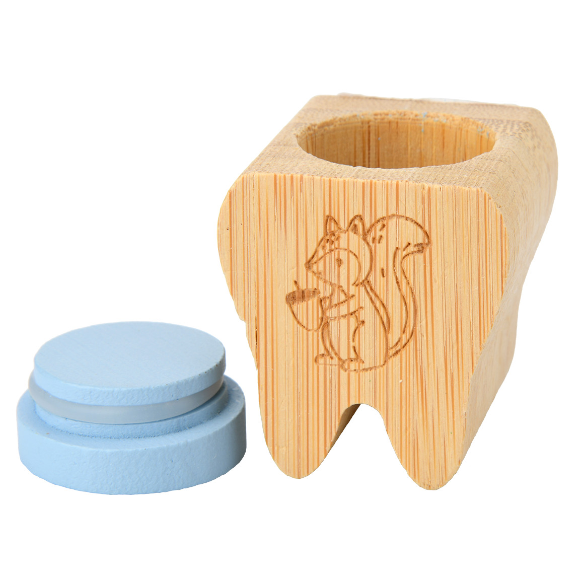 Milchzahndose in Zahnform