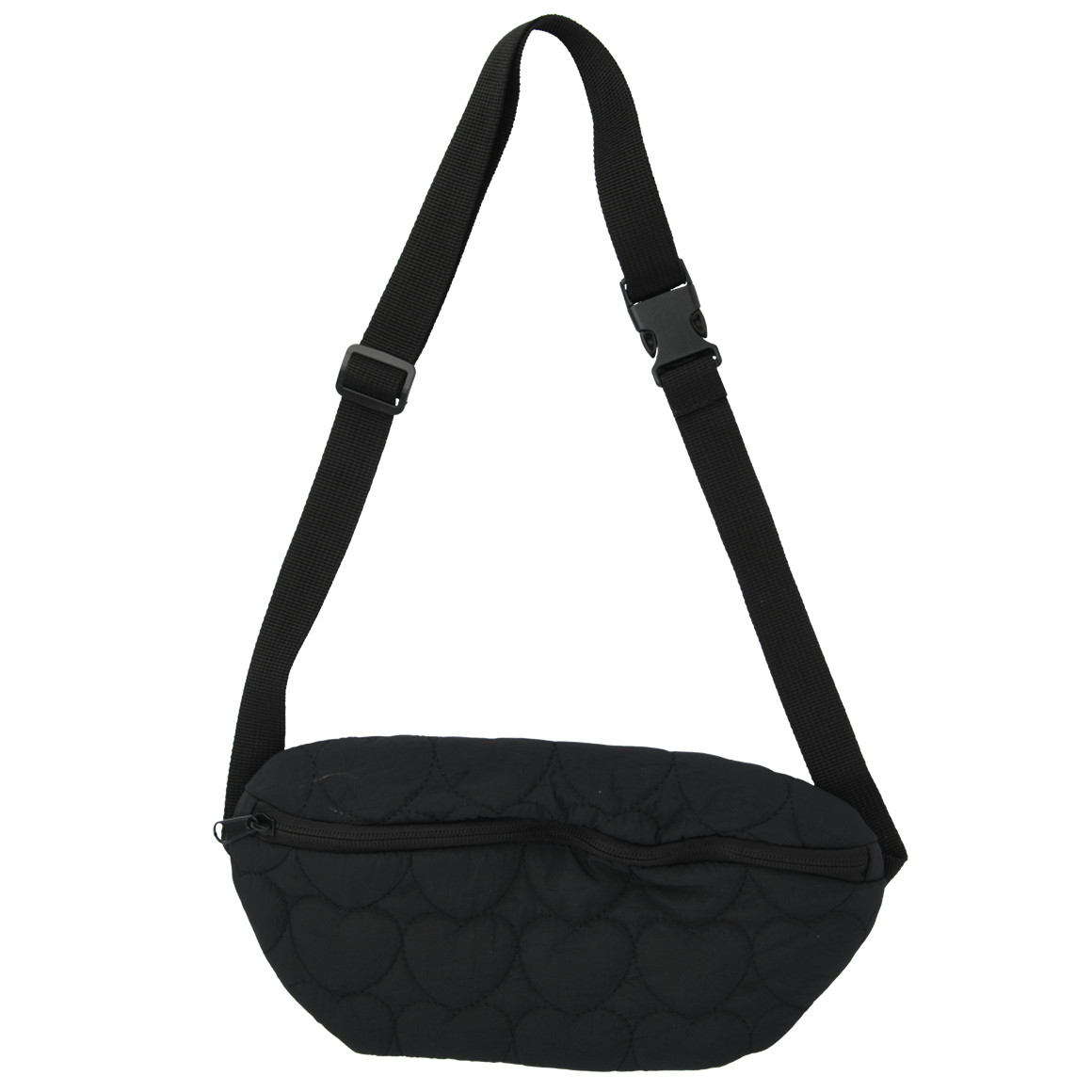 Mädchen Crossbody-Bag mit Herzchensteppung