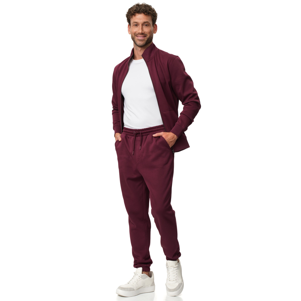Herren Jogginghose in Unifarben