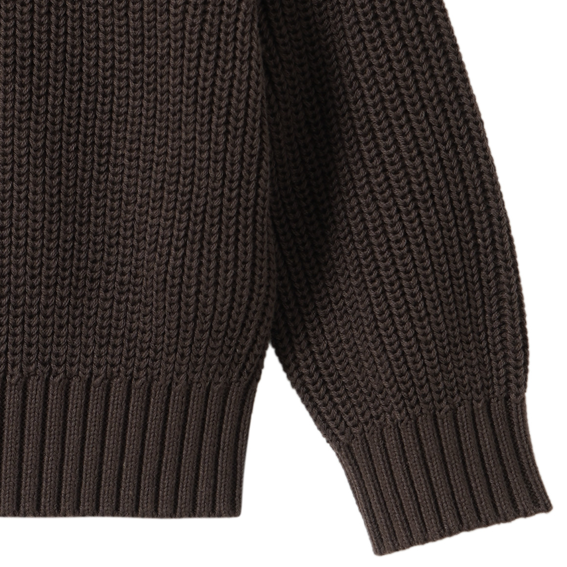 Baby Strickpullover mit Rippstruktur