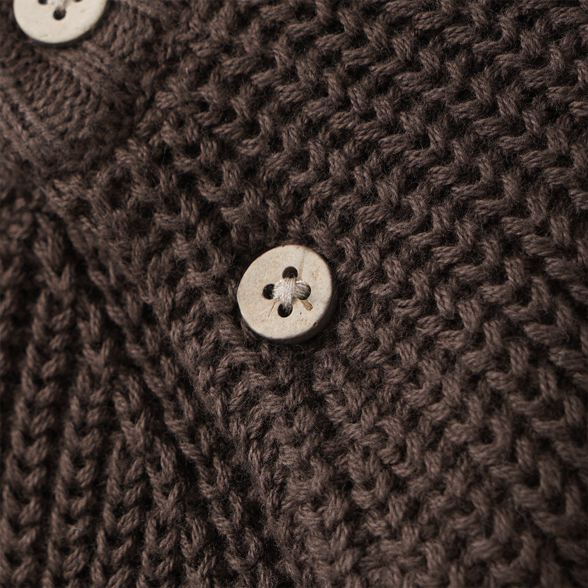 Baby Strickpullover mit Rippstruktur