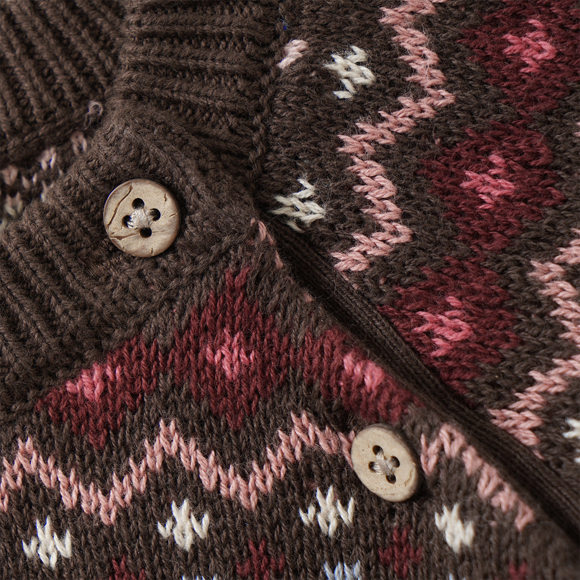 Baby Strickpullover mit Norwegermuster