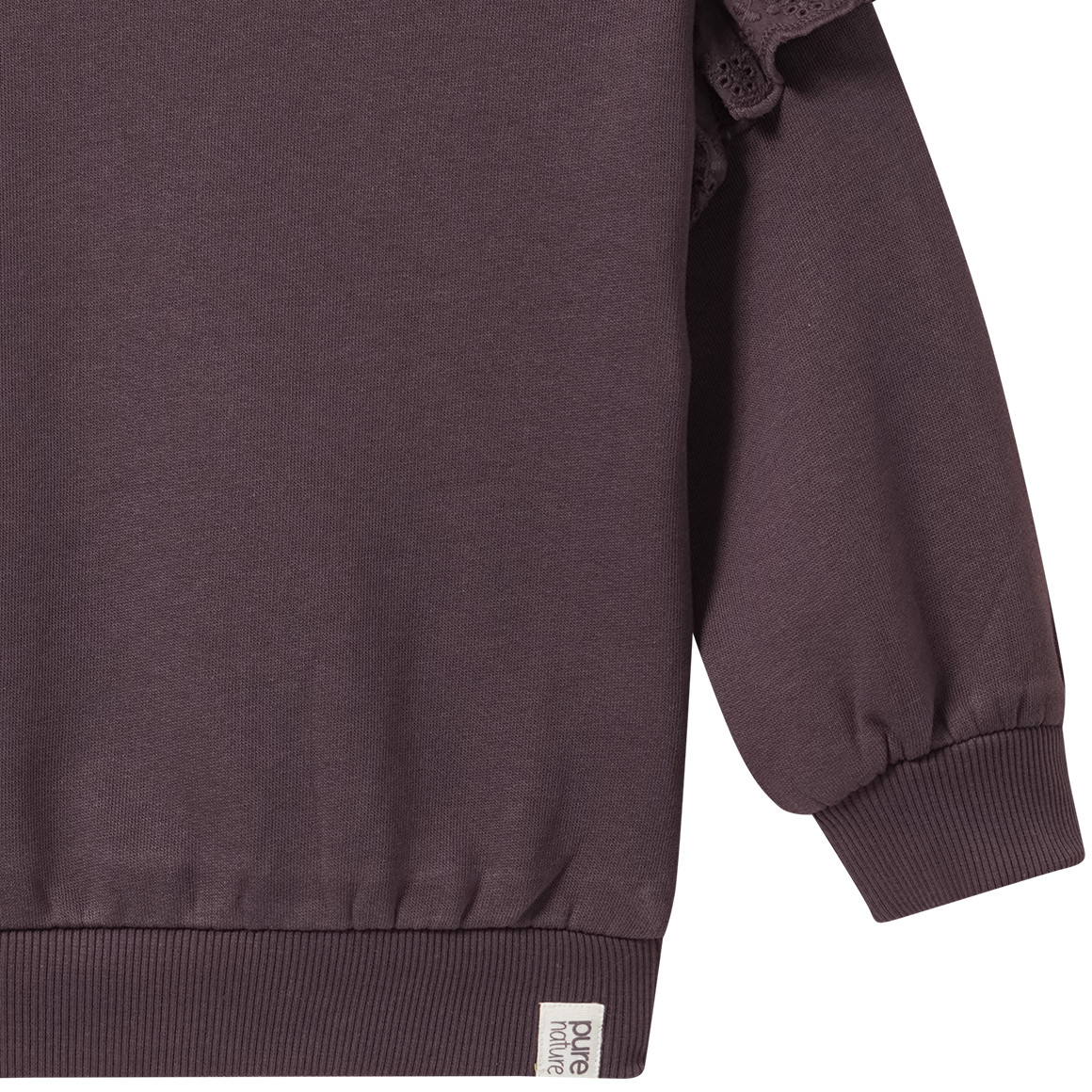 Baby Sweatshirt mit Rüschen