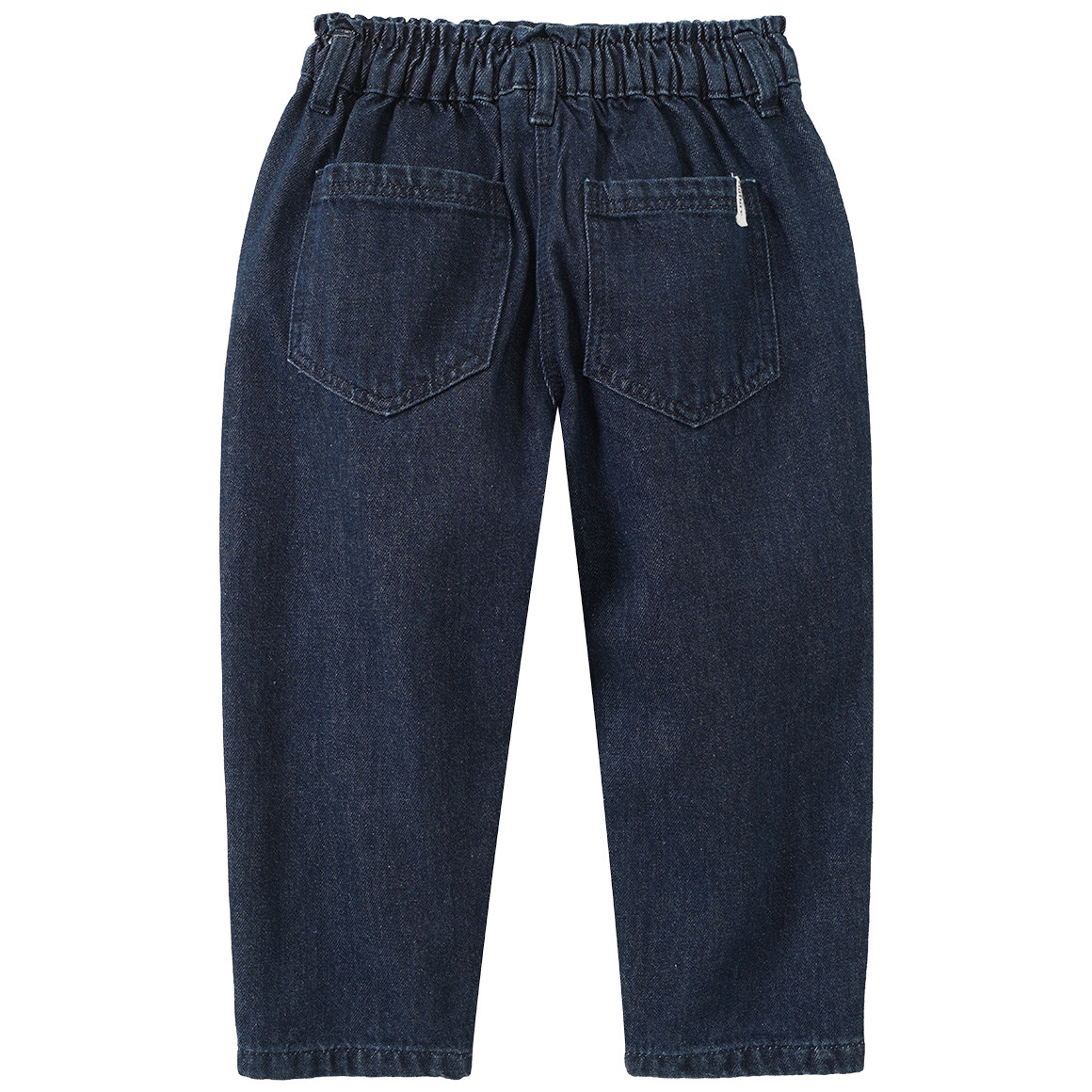 Baby Paperbag-Jeans aus Raw Denim