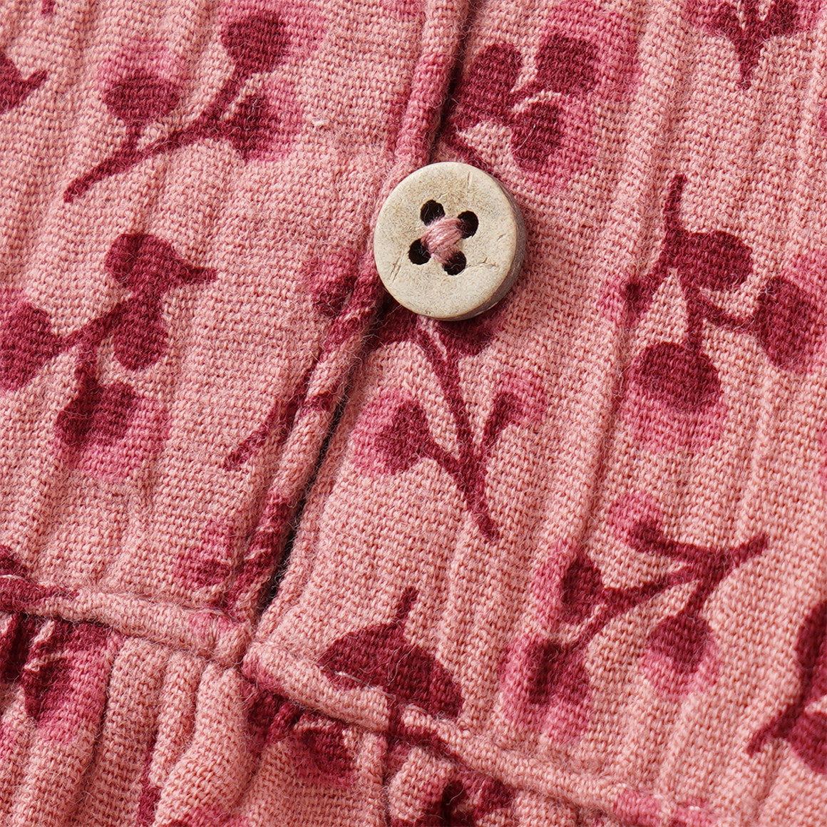 Baby Musselin-Bluse mit Blümchen